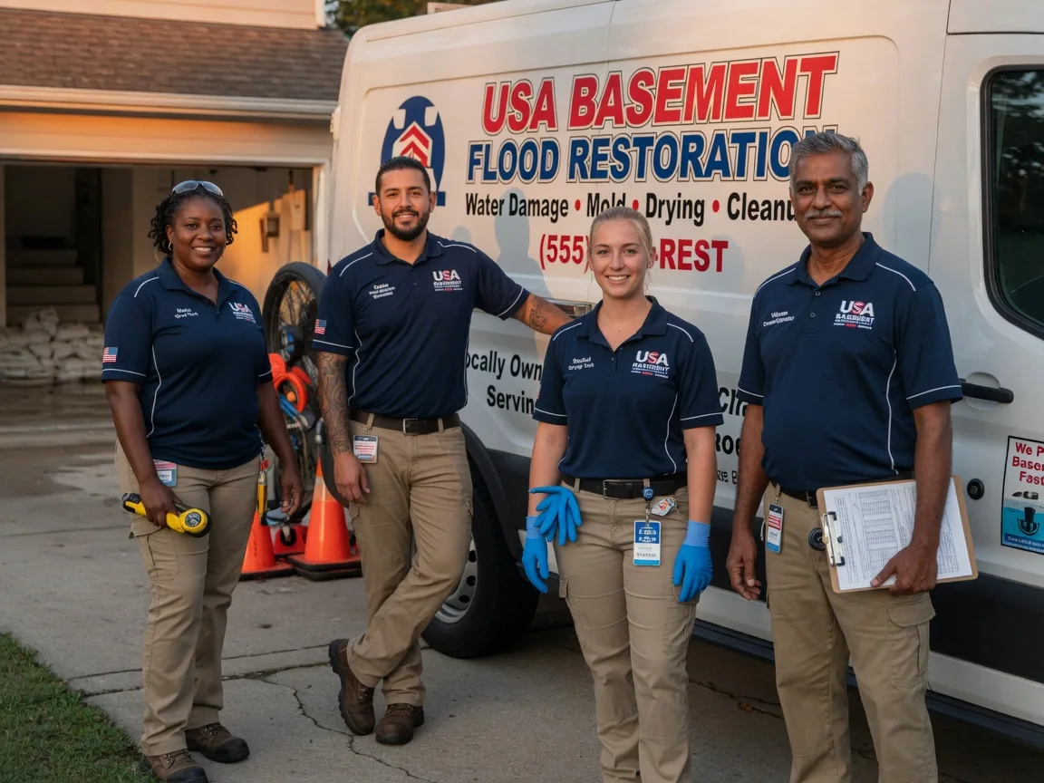 Basement Flood Cleanup company in Suamico, WI