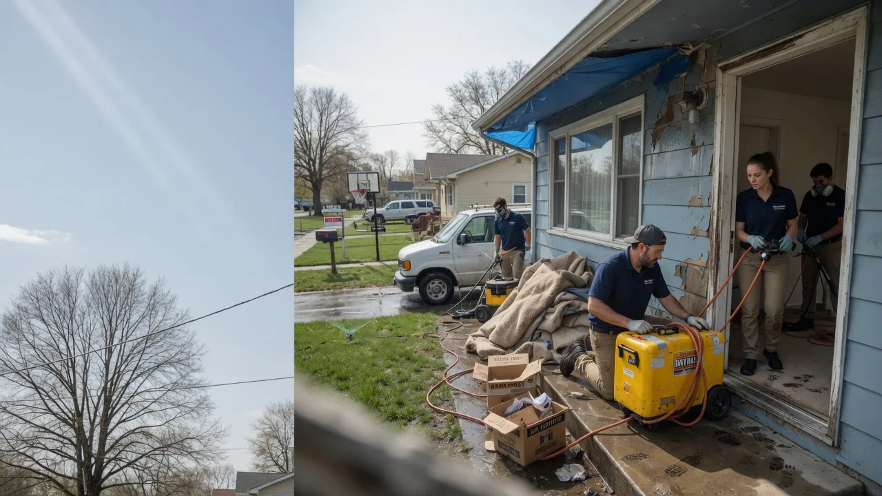 Basement Flood Cleanup in Suamico, WI near me